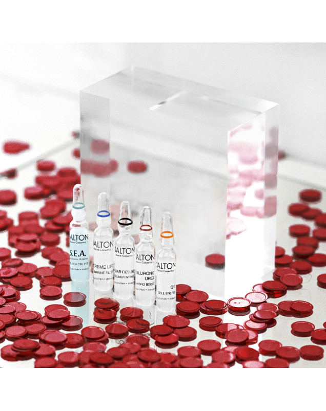 Набір морських антивікових концентратів: CAVIAR DELUXE + Q10 + HYALURONIC UREA + EXTREME LIFT + S.E.A.-4
