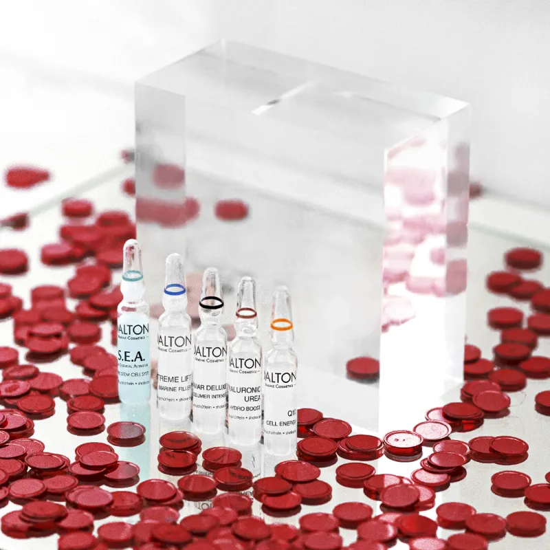 Набір морських антивікових концентратів: CAVIAR DELUXE + Q10 + HYALURONIC UREA + EXTREME LIFT + S.E.A.-4