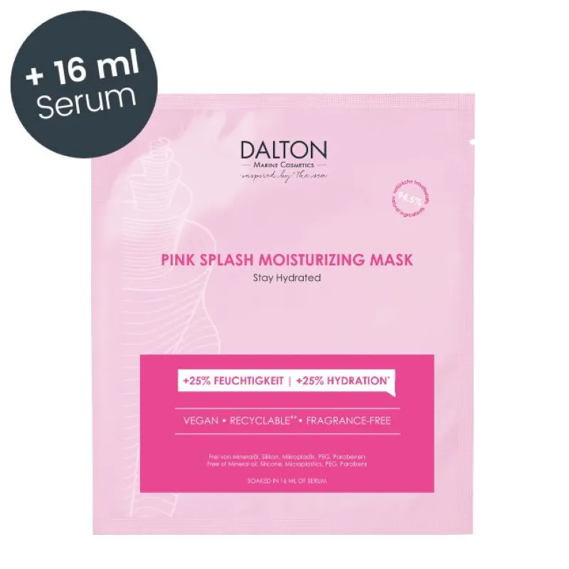 Зволожуюча маска PINK SPLASH