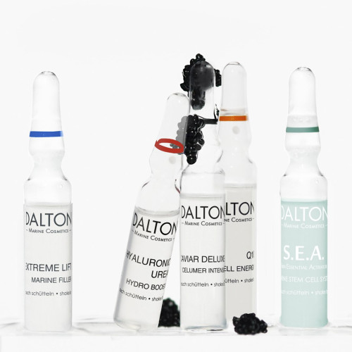 Набор морских антивозрастных концентратов: CAVIAR DELUXE+Q10+HYALURONIC UREA+EXTREME LIFT+S.E.A.