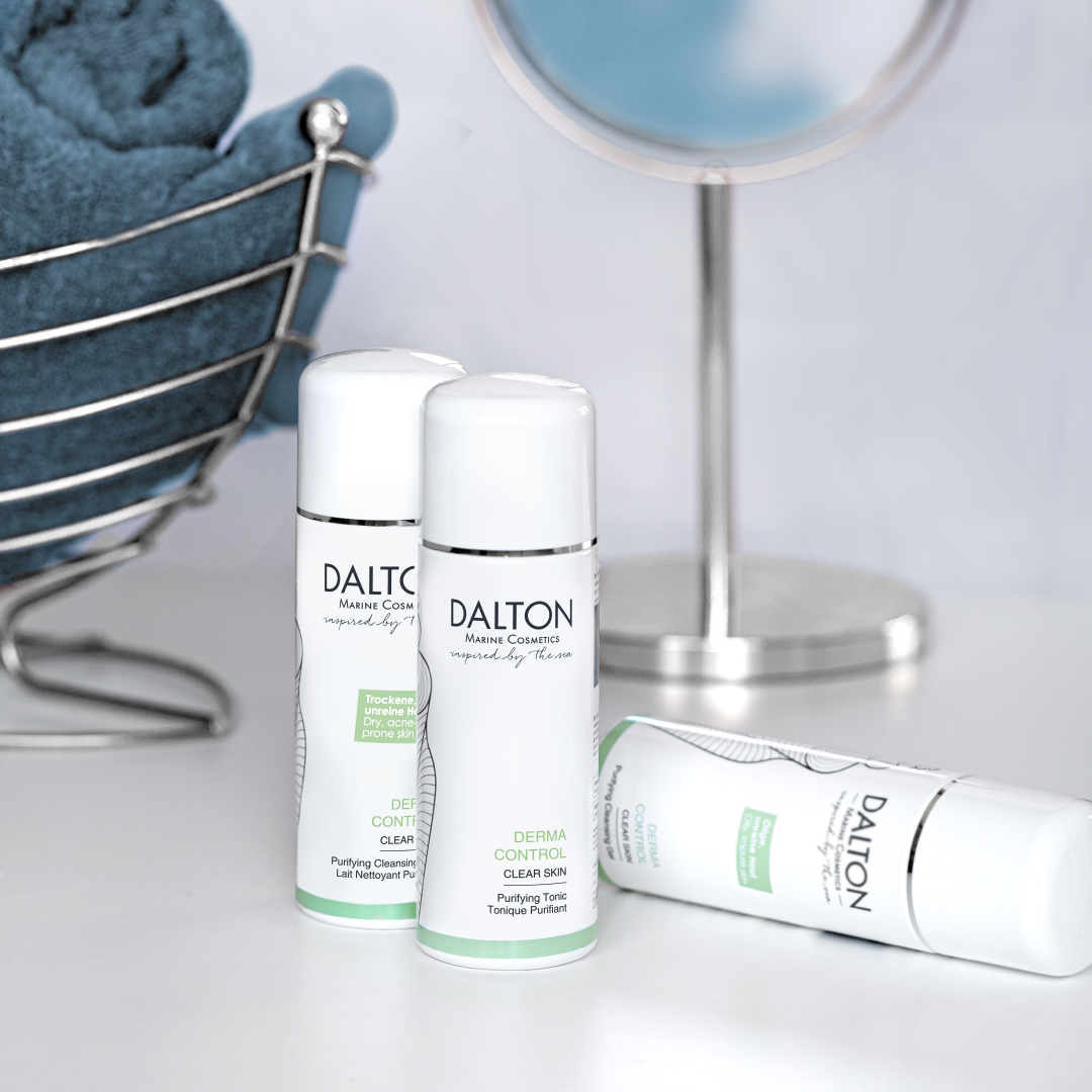 Очищающий тоник Dalton DERMA CONTROL - результат применения