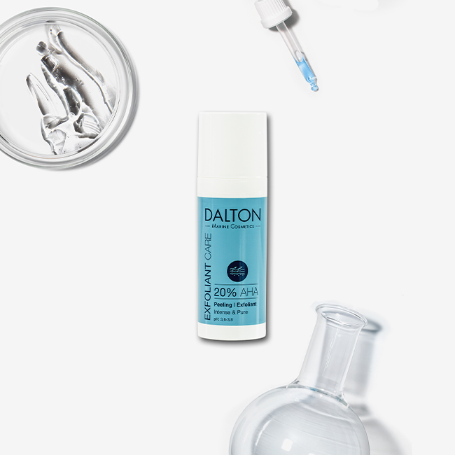 20% AHA пілінг Dalton - результат застосування для сяйва шкіри
